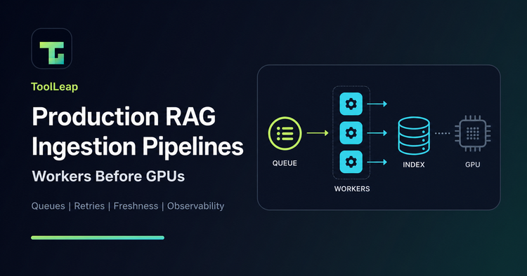 Production RAG Ingestion Pipelines: Why Workers Come Before GPUs